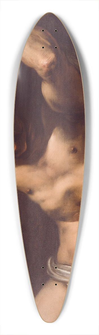 Giovanni Battista Langetti - Sisyphus 39.3 inch art pintail longboard deck