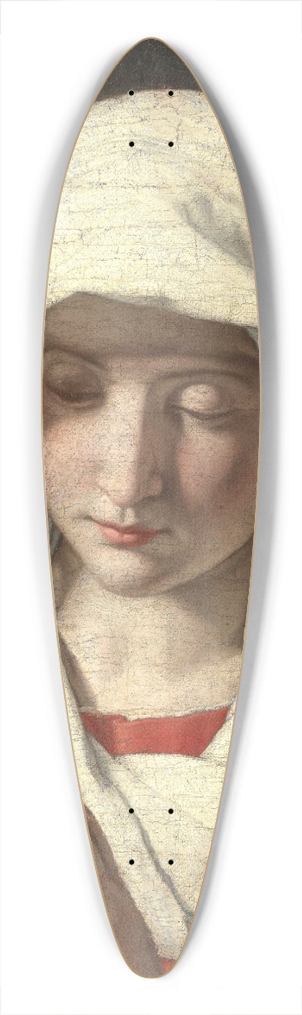 Giovanni Battista Salvi da Sassoferrato - Betende Maria 39.3 inch art pintail longboard deck