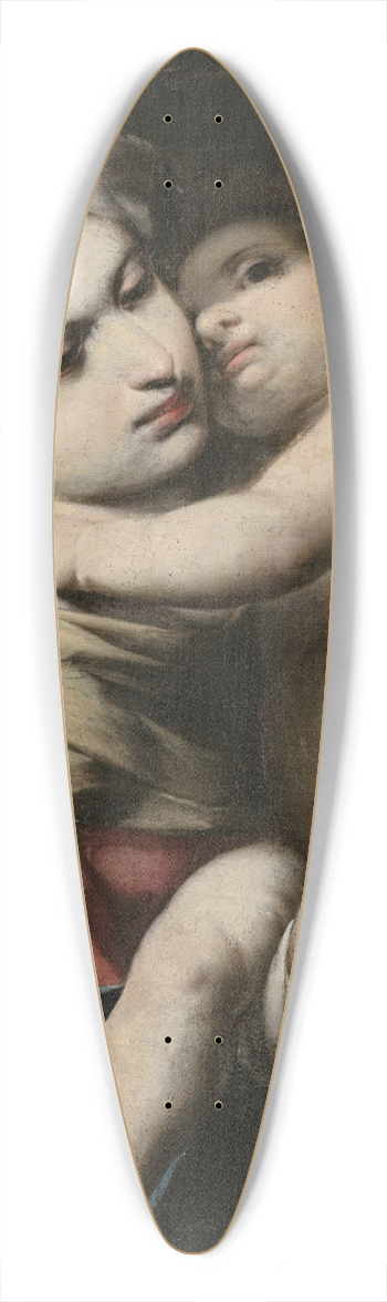 Giovanni Battista Spinelli - Virgin And Child 39.3 inch art pintail longboard deck