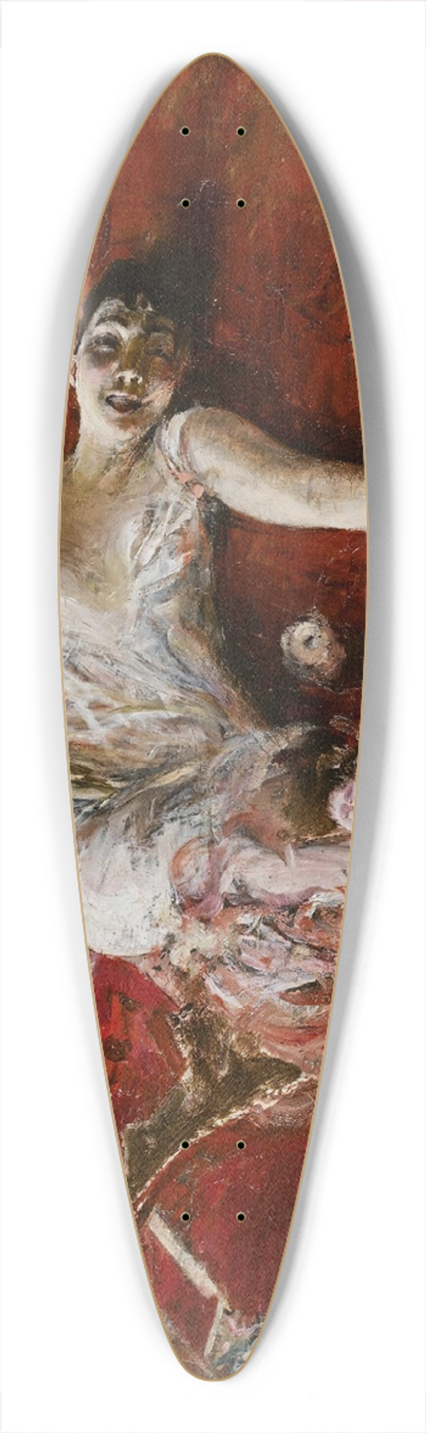 Giovanni Boldini - Ecstasy 39.3 inch art pintail longboard deck