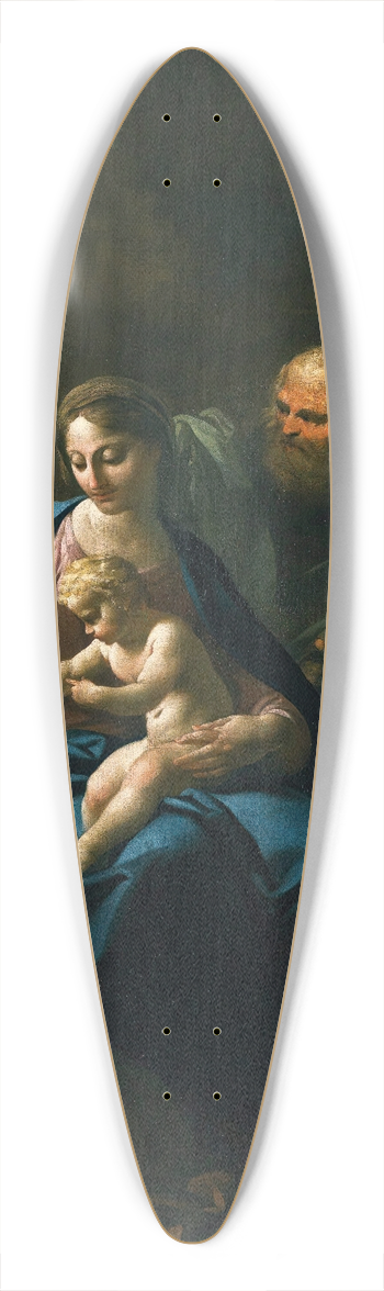Giovanni Domenico Ferretti - The Virgin And Child With Saints 39.3 inch art pintail longboard deck