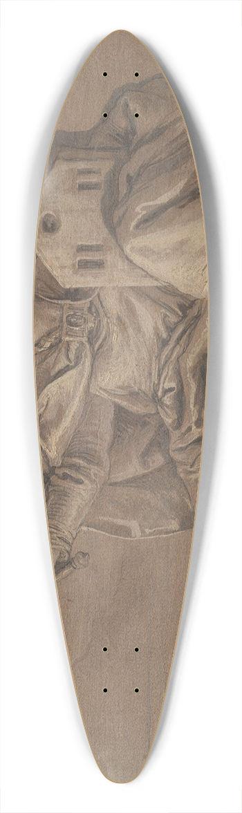 Giovanni Domenico Tiepolo - Allegorical Figure Representing Europe 39.3 inch art pintail longboard deck