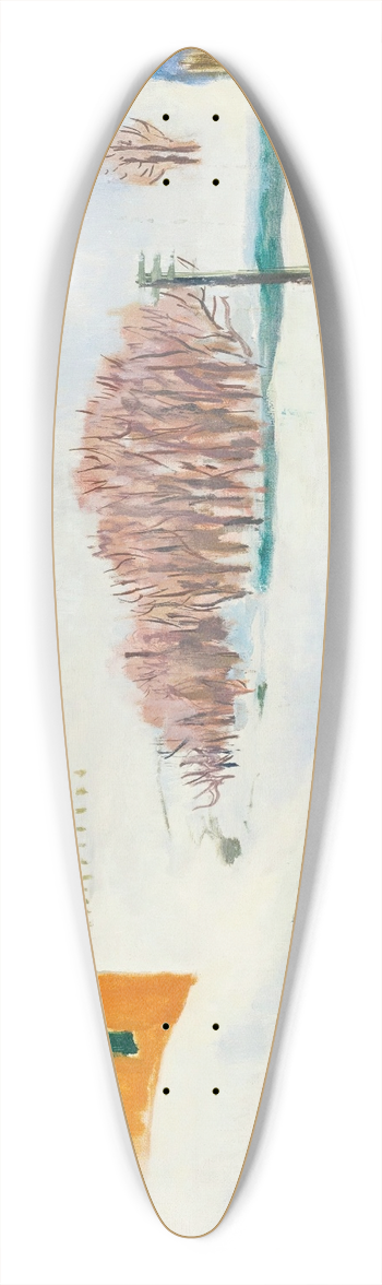 Giovanni Giacometti - Inverno 39.3 inch art pintail longboard deck