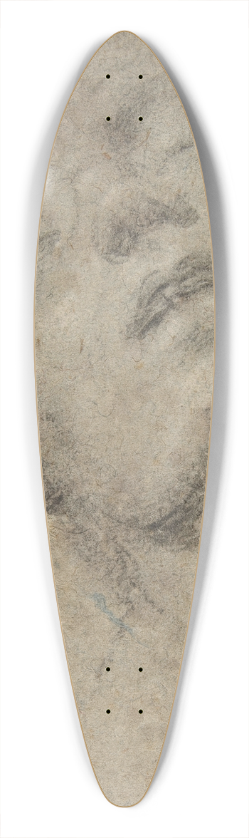 Giovanni Girolamo Savoldo - Study of a Head 39.3 inch art pintail longboard deck