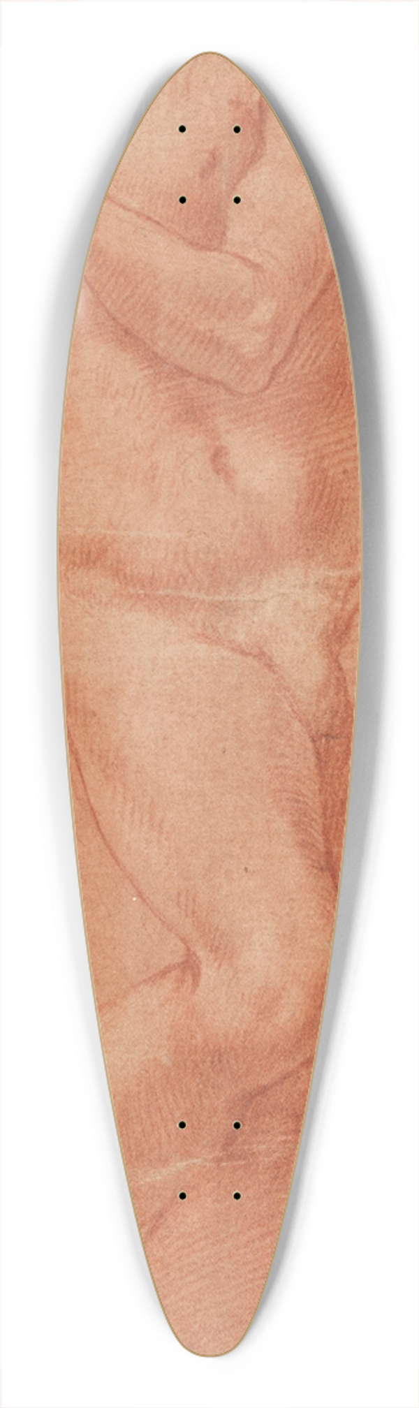 Girolamo Macchietti - Study for SaintMichael 39.3 inch art pintail longboard deck