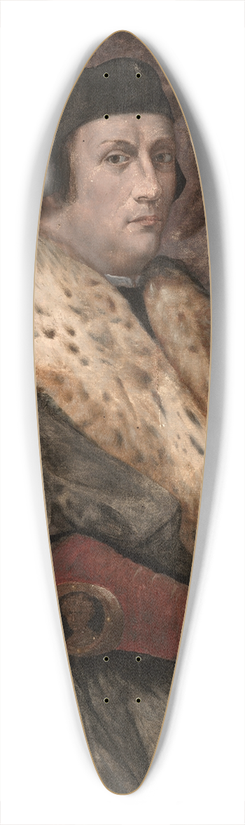 Giuliano Bugiardini - FrancescoGuicciardini 39.3 inch art pintail longboard deck