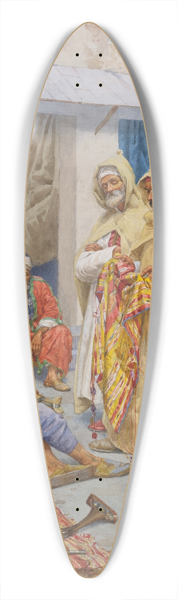 Giulio Rosati - The Carpet Seller 39.3 inch art pintail longboard deck