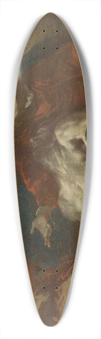 Giuseppe Bazzani - Piet With Mary Magdalene 39.3 inch art pintail longboard deck