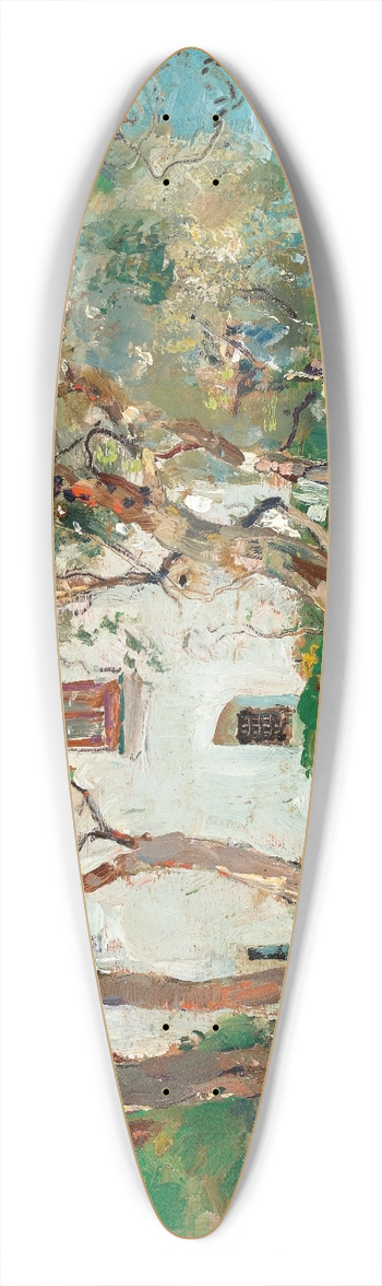 Giuseppe Casciaro - Capri 39.3 inch art pintail longboard deck