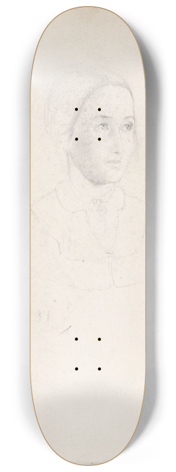 Adolph Tidemand - To portrettstudier 8.25 inch art skate deck