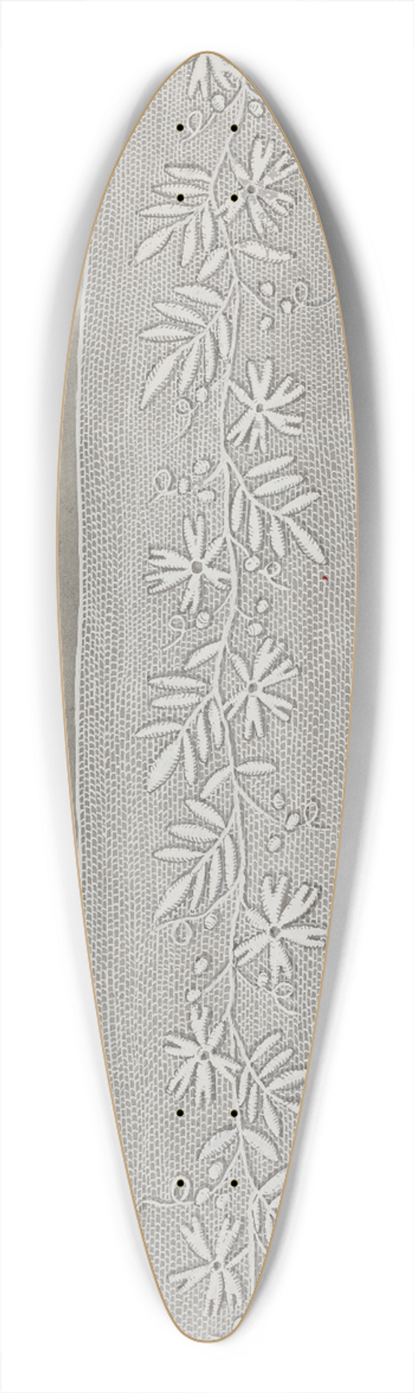 Gordena Jackson - Embroidered Panel for Sleeve 39.3 inch art pintail longboard deck