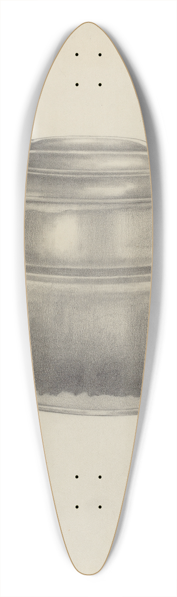 Grace Halpin - Teapot 39.3 inch art pintail longboard deck