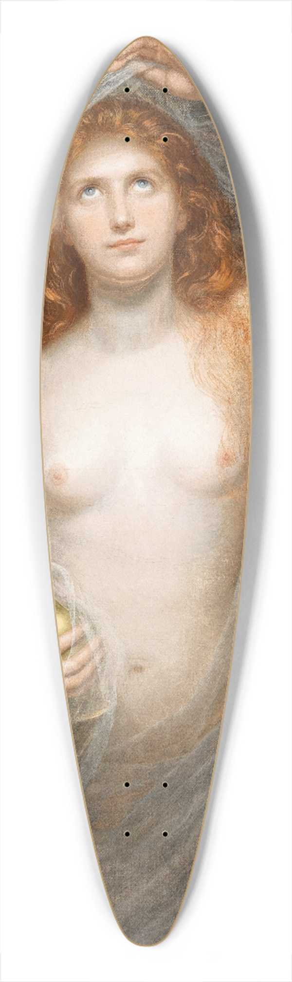 Guido Philipp Schmitt - Eurydice 39.3 inch art pintail longboard deck