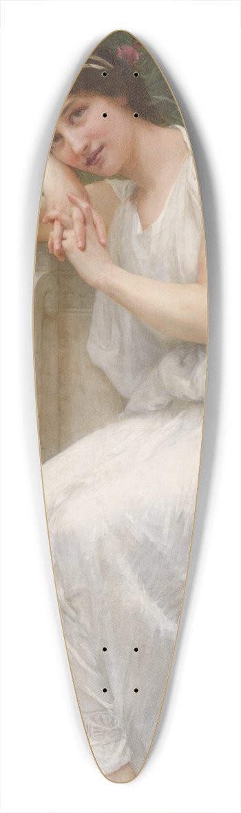 Guillaume Seignac - Polyhymnia 39.3 inch art pintail longboard deck