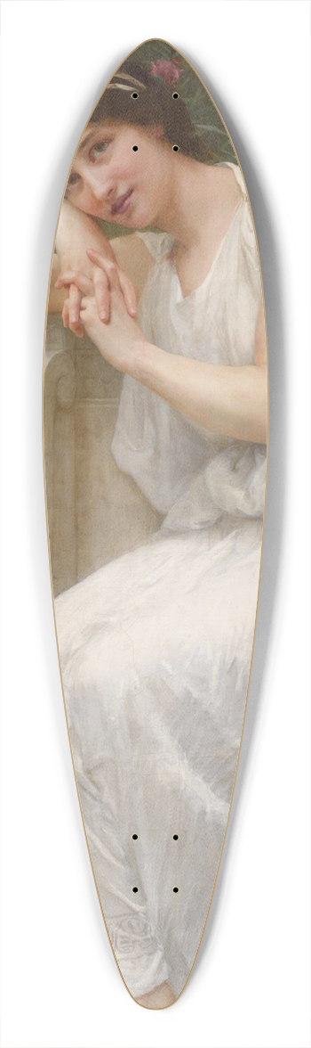 Guillaume Seignac - Polyhymnia 39.3 inch art pintail longboard deck