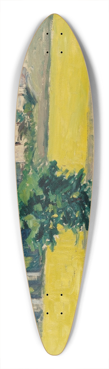 Gustave Caillebotte - Prairie Au Pont Dargenteuil 39.3 inch art pintail longboard deck