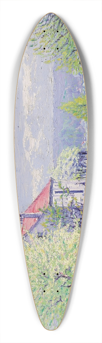 Gustave Cariot - La famille 39.3 inch art pintail longboard deck