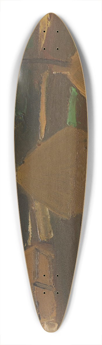 Gustave De Smet - Haystacks 39.3 inch art pintail longboard deck