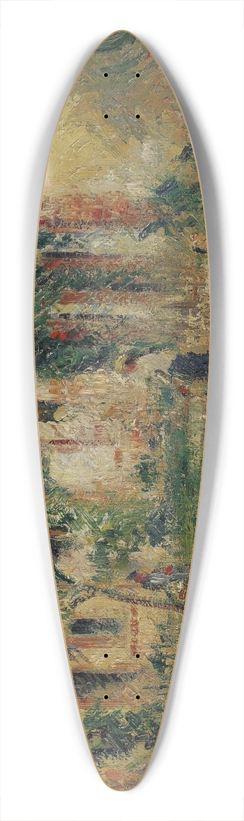 Gustave Loiseau - Petite Ferme Aux Environs De Caen 39.3 inch art pintail longboard deck