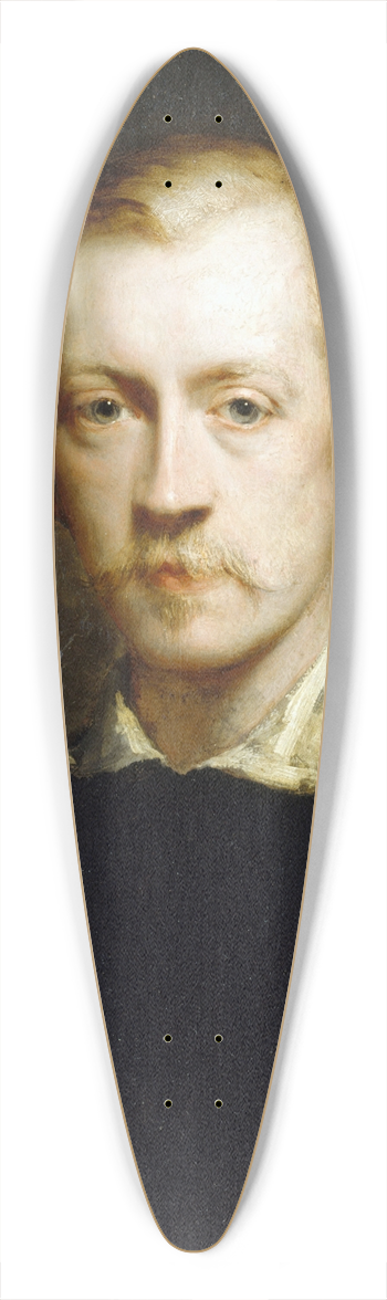 Gustave Ricard - Portrait du peintre Flix Ziem 39.3 inch art pintail longboard deck