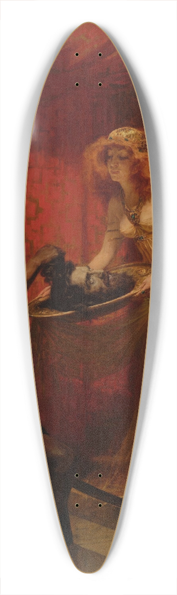 Gustave Vanaise - Salom 39.3 inch art pintail longboard deck
