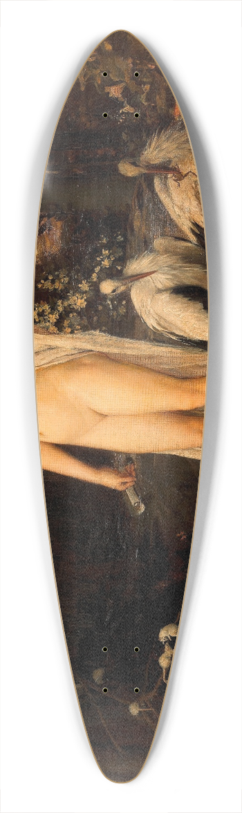 Gustav Klimt - Fabel 39.3 inch art pintail longboard deck