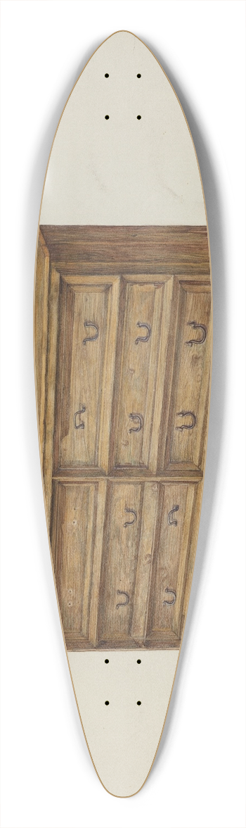 Hal Blakeley - Vestment Chest 39.3 inch art pintail longboard deck