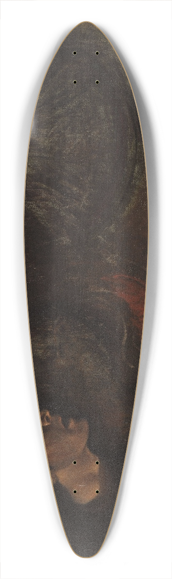 Halfdan Egedius - Play and Dance 39.3 inch art pintail longboard deck