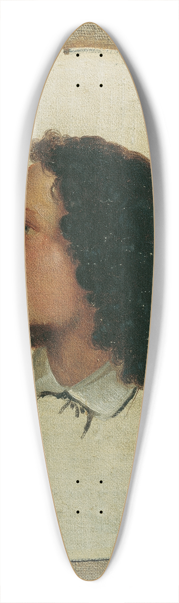 Hanns Gasser - Selbstbildnis 39.3 inch art pintail longboard deck