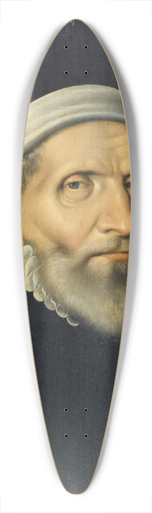 Hans Bock the Elder - Portrait of the Professor of Medicine Wilhelm Aragosius from Toulouse 39.3 inch art pintail longboard deck