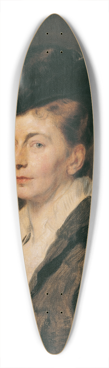 Hans Canon - Damenbildnis 39.3 inch art pintail longboard deck