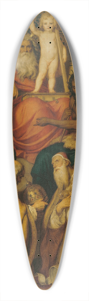 Hans Canon - Die Loge Johannis 39.3 inch art pintail longboard deck