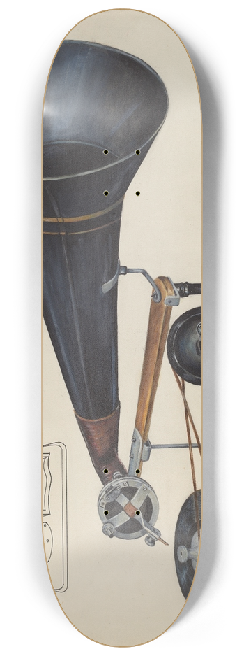 Charles Bowman - Gramophone 8.25 inch art skate deck