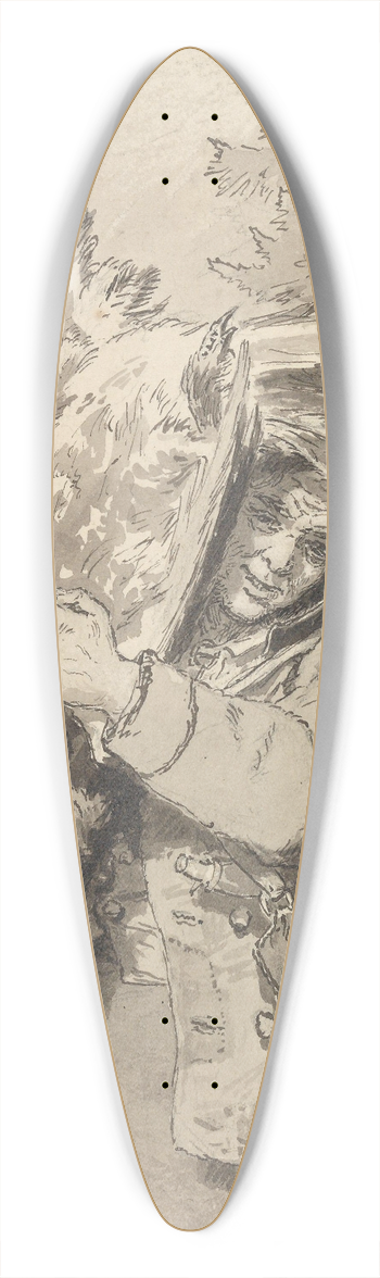 Hans Gude - S tung og svr han er! sa Per. Je trur inte je juger stort nr je sier han veger sine tredve merker 39.3 inch art pintail longboard deck