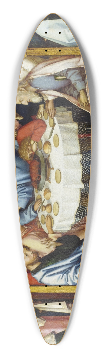 Hans Holbein The Elder - The Last Supper 39.3 inch art pintail longboard deck