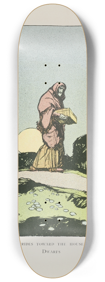 Charles Buckles Falls - Snow White and the seven dwarfs Pl.10 8.25 inch art skate deck