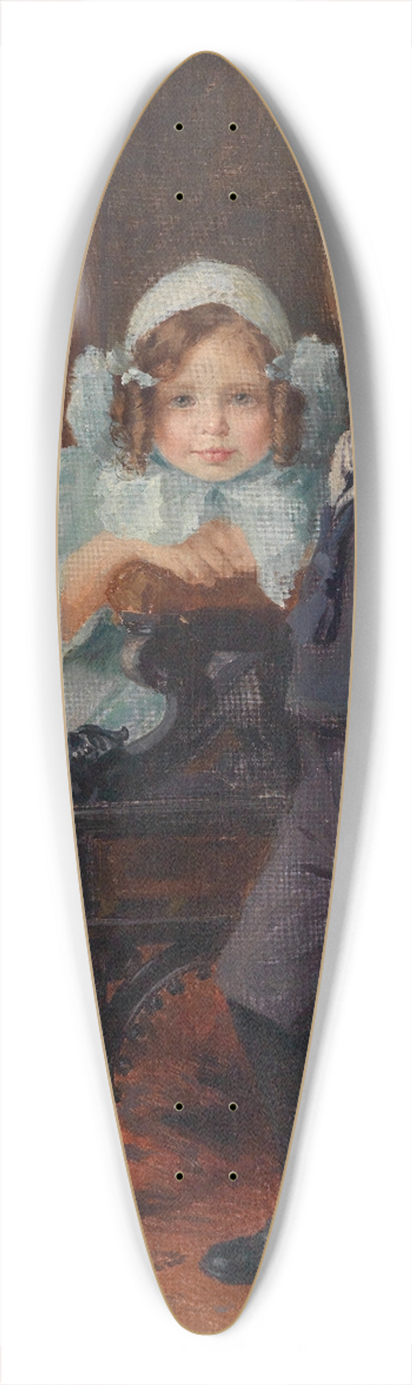 Hans Larwin - Geschwister 39.3 inch art pintail longboard deck