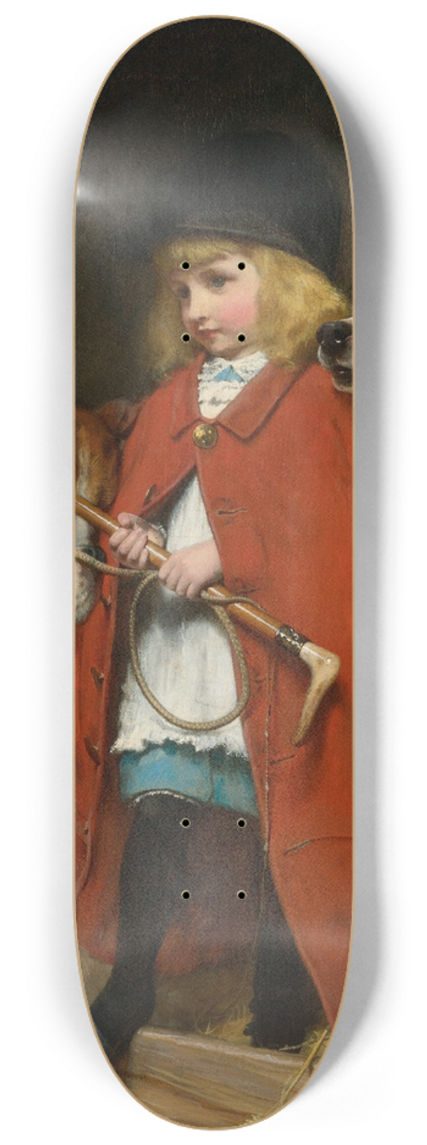 Charles Burton Barber - The New Whip 8.25 inch art skate deck