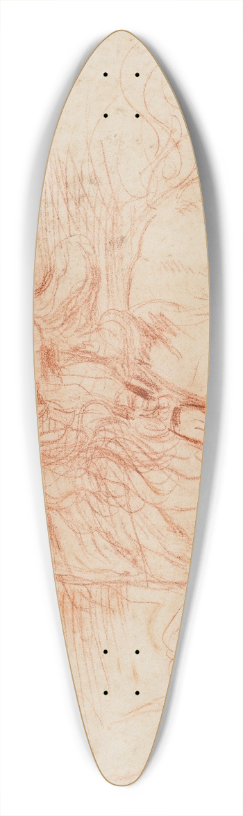 Hans Von Mares - Gewappneter Reiter, nach links galoppierend 39.3 inch art pintail longboard deck