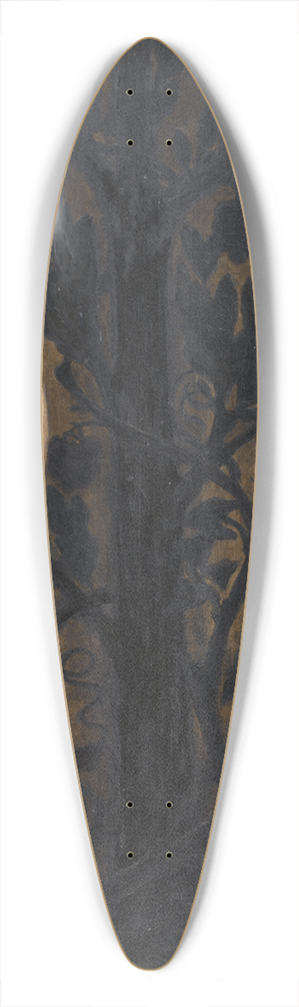 Harald Slott-Mller - Adam and Eve 39.3 inch art pintail longboard deck