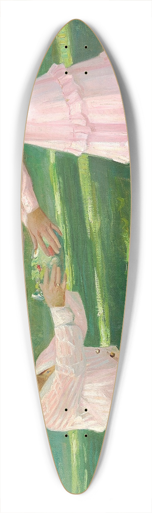 Harald Slott-Mller - Picnic i skoven 39.3 inch art pintail longboard deck