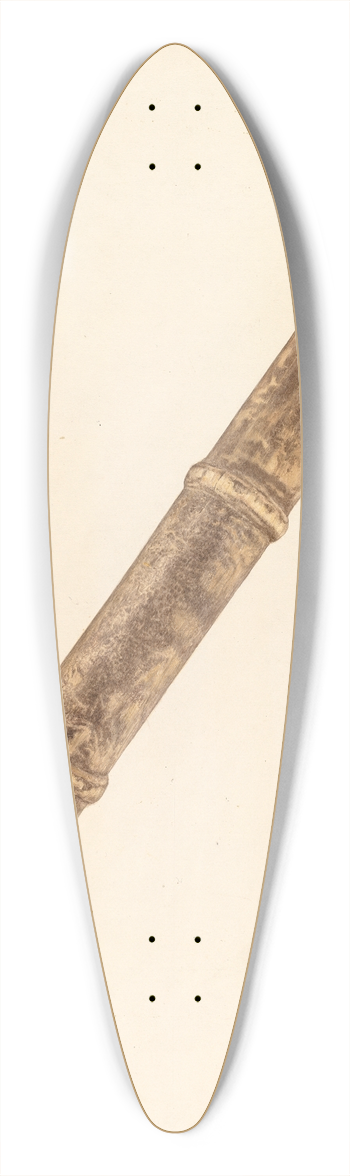 Hardin Walsh - Bishop Hill  Fire Extinguisher 39.3 inch art pintail longboard deck