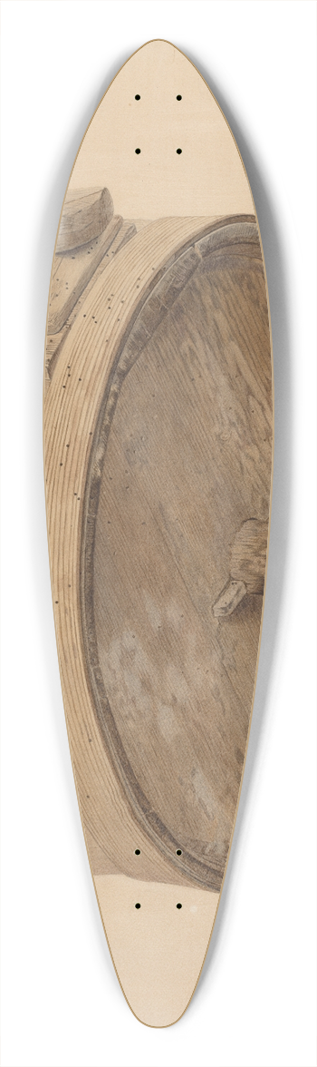Harold Ballerd - Butter Churn 39.3 inch art pintail longboard deck