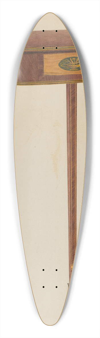 Harry Eisman - Mirror Stand 39.3 inch art pintail longboard deck