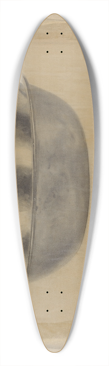 Harry Goodman - Pewter Basin 39.3 inch art pintail longboard deck