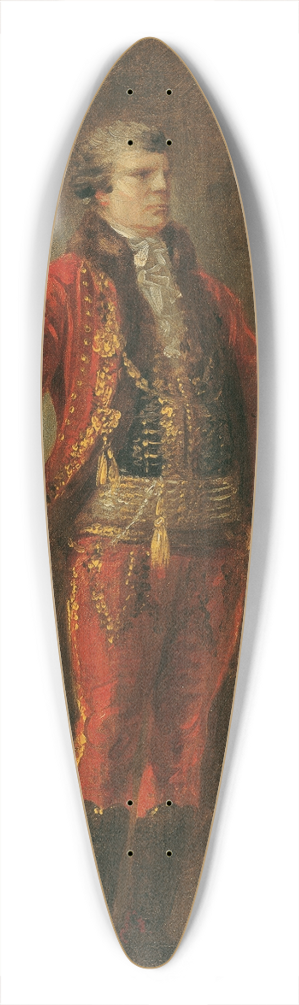 Heinrich Friedrich Fger - Ein ungarischer Magnat 39.3 inch art pintail longboard deck
