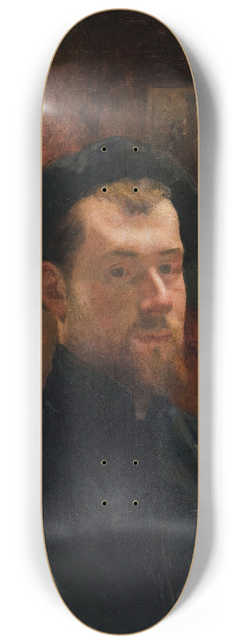 Charles Cottet - Autoportrait 8.25 inch art skate deck