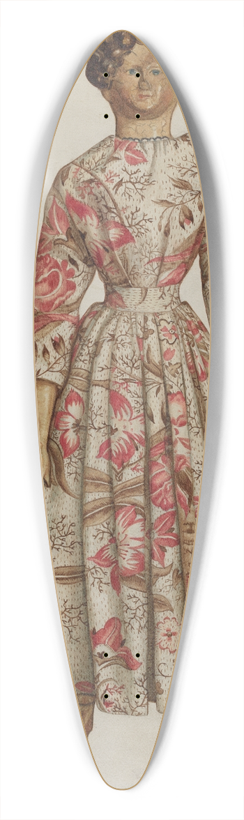 Helen Bronson - Doll 39.3 inch art pintail longboard deck