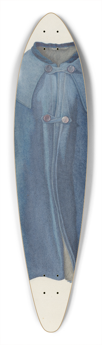 Helen E. Gilman - Womans Cape 39.3 inch art pintail longboard deck