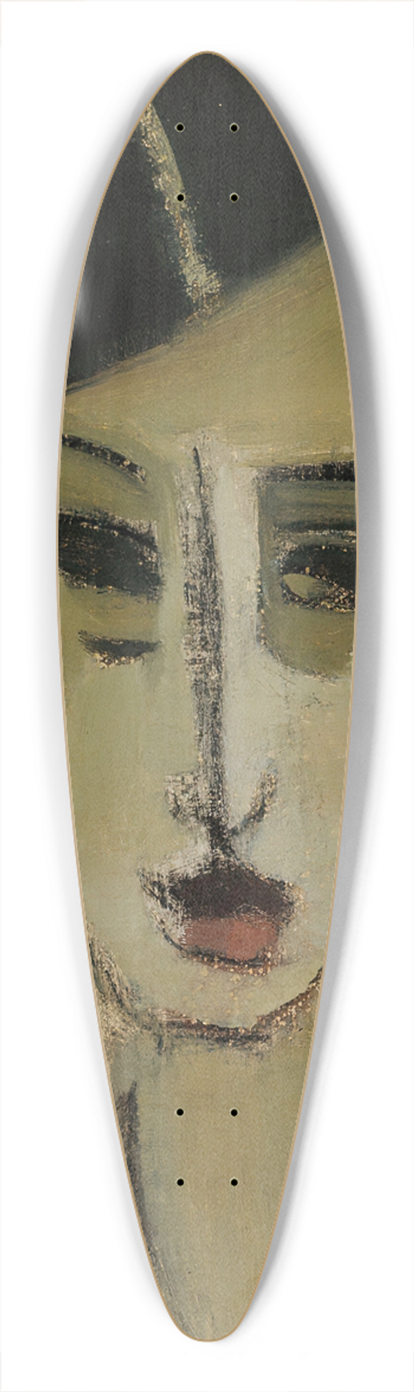 Helene Schjerfbeck - Gta 39.3 inch art pintail longboard deck